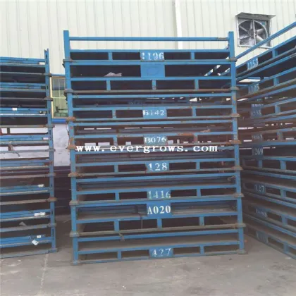 Demountable Stackable Rigid Nestable Post Pallets, Stack Rack