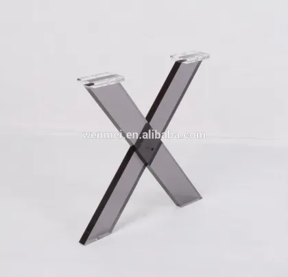Colored Acrylic legs for furniture, table legs, furniture legs