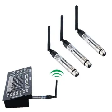 2.4G ISM DMX512 Wireless XLR Receiver for Stage Lighting