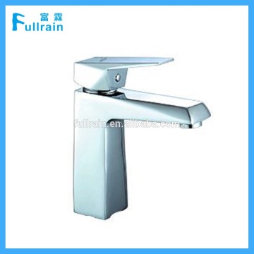 Fullrain Single Hole Brass Basin Faucet, Hot & Cold water Deck Mixer