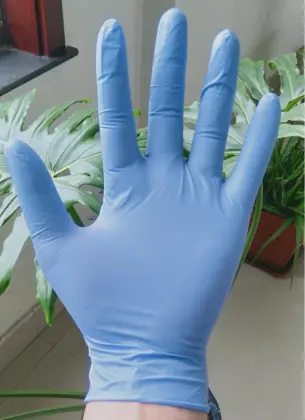 nitrile powder free blue gloves nitrile gloves