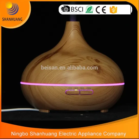 Shanhuang 300ML Good quality electric oil diffuser wooden aroma diffuser