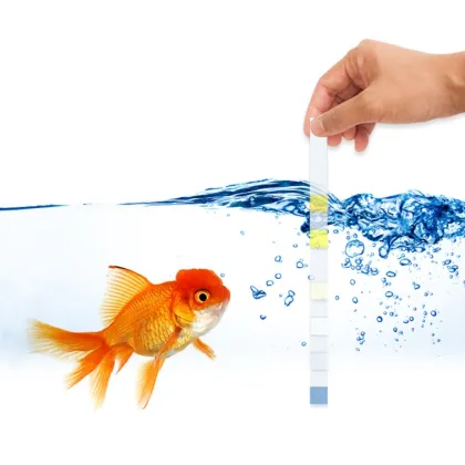 Fish pond fish tank pH test strips