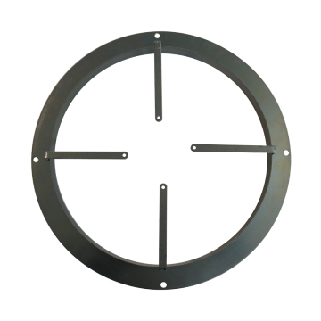 Customized 300mm High Quality Steel Silver Flange Connection