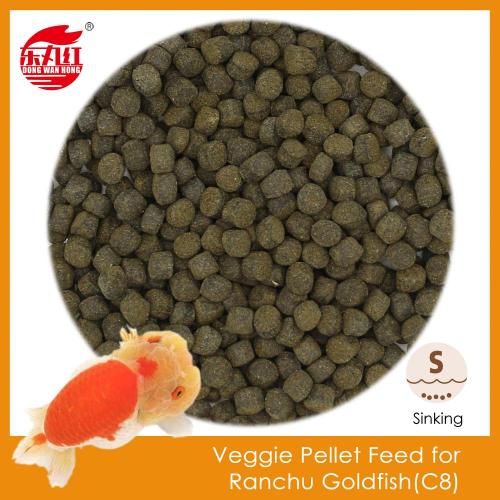 Veggie Pellet Fish Feed for Ranchu Goldfish C8