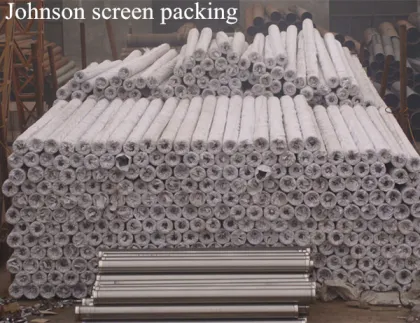 Johnson pipe screen