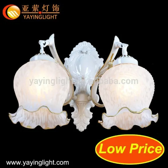 Simple modern hotel room wall lamp,glass wall lamp