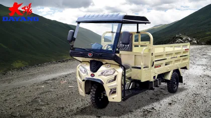 Dayang Motorized Three Wheel Tricycle 200cc Chongqing Dayang Gasoline Cargo Tricycle