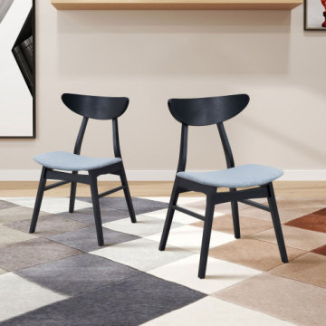 Modern Soft Upholstered Kitchen Side Chairs