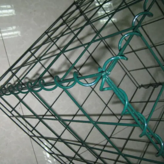 4mm Ral6005 Powder Coating Welded Gabion