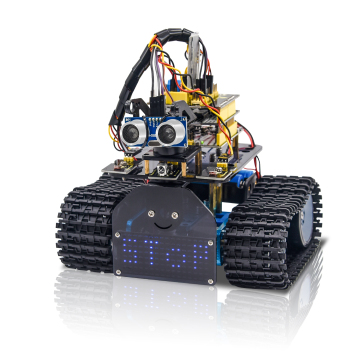 OEM KEYSTUDIO DIY Mini Tank V2.0 Akıllı BT Robot Araba Kiti STEM Robot Kiti Arduino