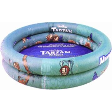 the Outdoor Blue Circlepvc Inflatable Swimming Pool