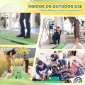 Alfombra de golf para entrenamiento en interiores con rampa