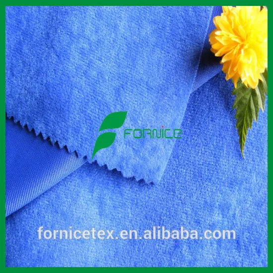 100% polyester aloba cheap velvet fabric