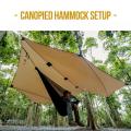 13x13 Lightweight Multifunctional Hammock Rain Fly Tarp Tent