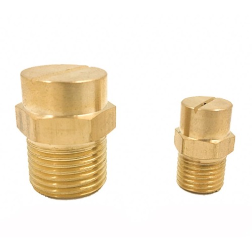 Brass water curtain fountain nozzle