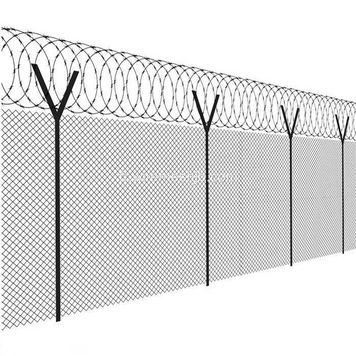 Clôture de maillon de chaîne de protection pour terrain de basket