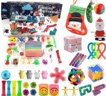 Customizable Hot Selling Christmas Toys: Fidget Sensory Advent Calendar for Kids