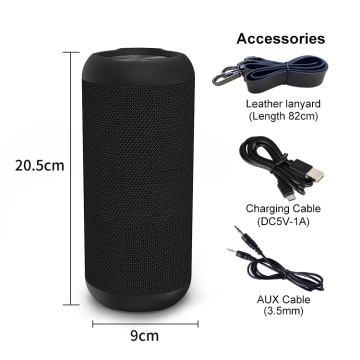 Portable Wireless Bluetooth Speaker with Built-in-Mic