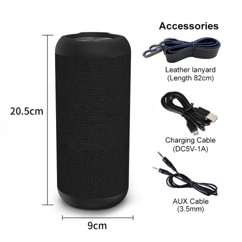 Bluetooth Speaker Pro-Portable V5.0 with Loud Stereo Sound