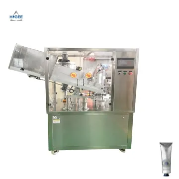 Automatic Lotion and Cream Filling and Sealing Machine