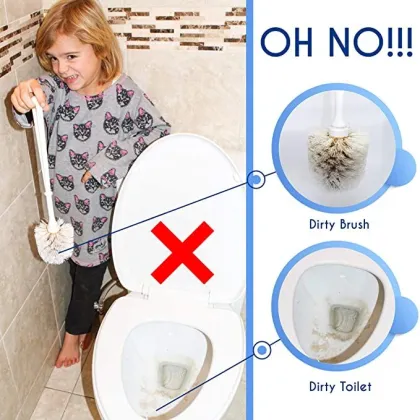 Disposable Toilet Brush Toilet Cleaner Cleaning Holder