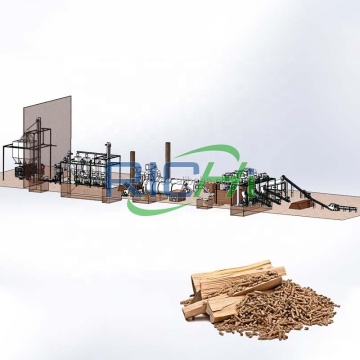 RICHI Thailand Turnkey 3-5 T/H Rubber Wood Pellet Plant for Sale