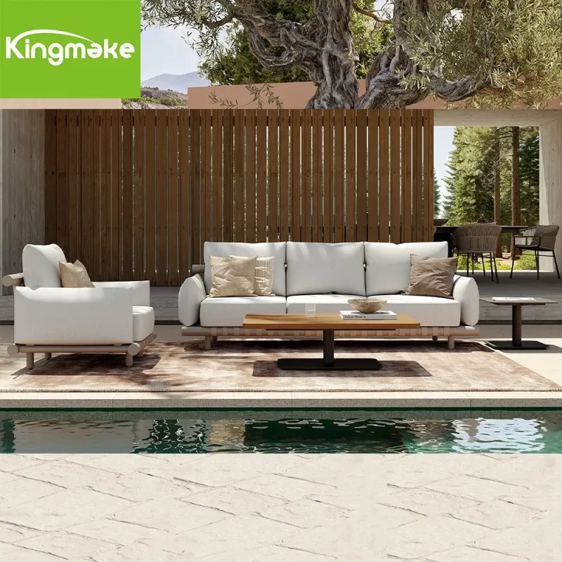 Modern Outdoor Aluminum Sofa Set
