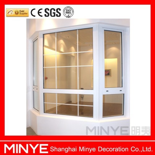 Grill design Picture PVC window with Bay design windows