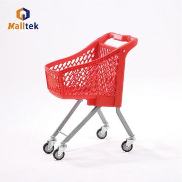 Newly Design Plastic Shopping Kiddie Trolley