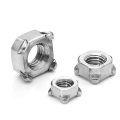 Stainless Steel Square Weld Nuts DIN928