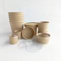 1oz dressing paper cup PET lid