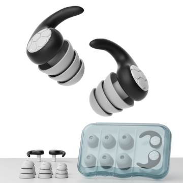 ES800 Football Shaped Noise Cancelling Earplugs for Swimming and Sleep