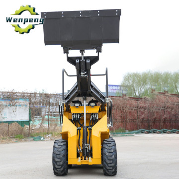 Multifunctional 560kg Skid Steer Loader For Construction