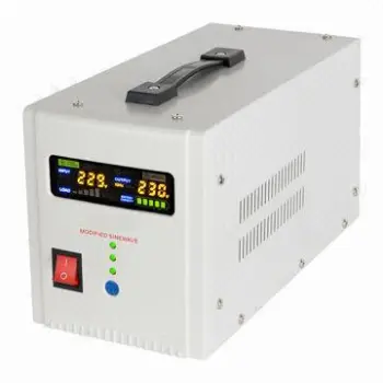 Power Inverter with 12 or 24V DC from 300 to 1200W, Reverse Polarity Protection, EMSI Series