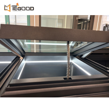 High-Quality Elegant Aluminum Smart Awning Skylight Roof Window with Thermal Insulation for Residential Use: Enhancing Style and Energy Efficiency in Your Home