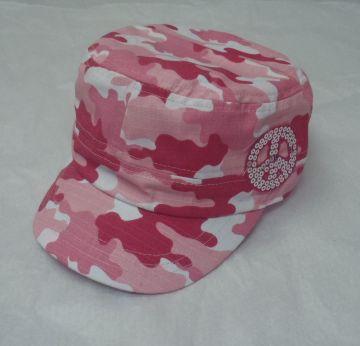 women fashional military cap hat