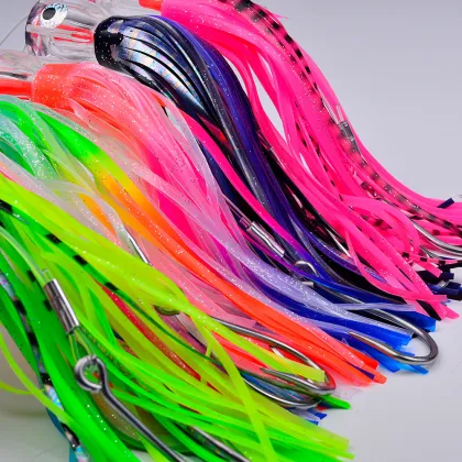 Wholesale Fishing Lures: 23cm 96g Trolling Octopus & Squid Jigging Bait for Ocean, Boat, and Beach Fishing