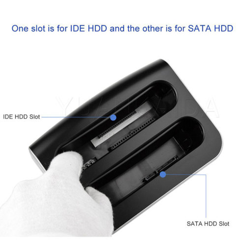 USB2.0 2.5"3.5" SATA IDE HDD Docking Station