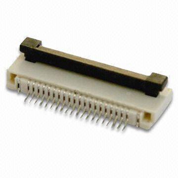FPC Connector in 0.5mm Pitch with Rated Voltage of 50V DC/AC