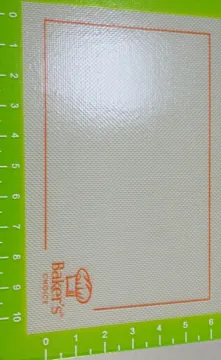 Professional silicone pastry mat with measurements with CE certificate