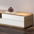 Modern luxury TV cabinet wood coffee table