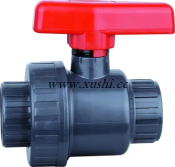 plastic PVC Single union ball valve