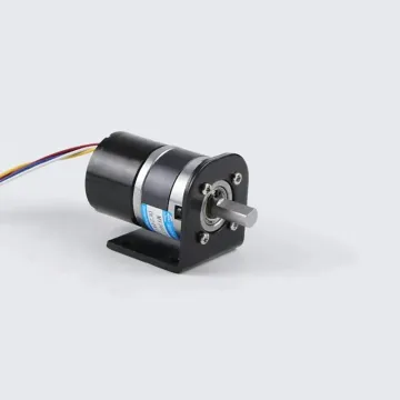 12V/24V 36mm Brushless Motor with Bracket, Shaft Diameter 6/8mm, 6 Lines & Brakes - 36GP-3626