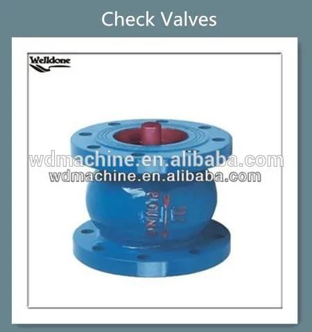 Long Using Life Spring Loaded Check Valve
