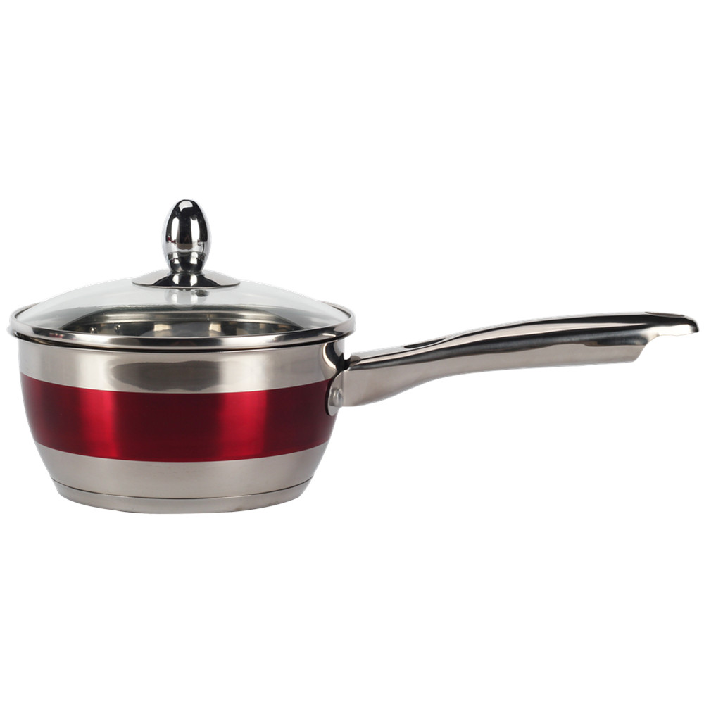 Red Finishing Saucepan