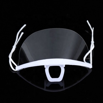 Reusable Transparent Anti-Fog Plastic Mouth Shield