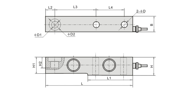 GSB200A shear beam load cell