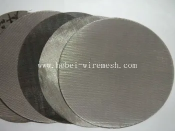 Rubber industry use filtering mesh