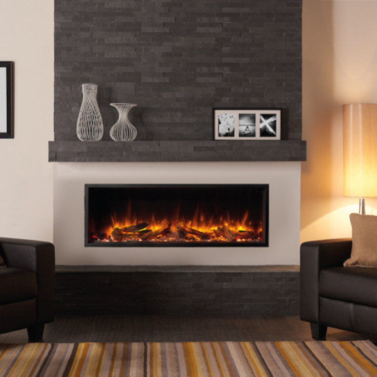 1m 64color APP 3D water vapor steam fireplace